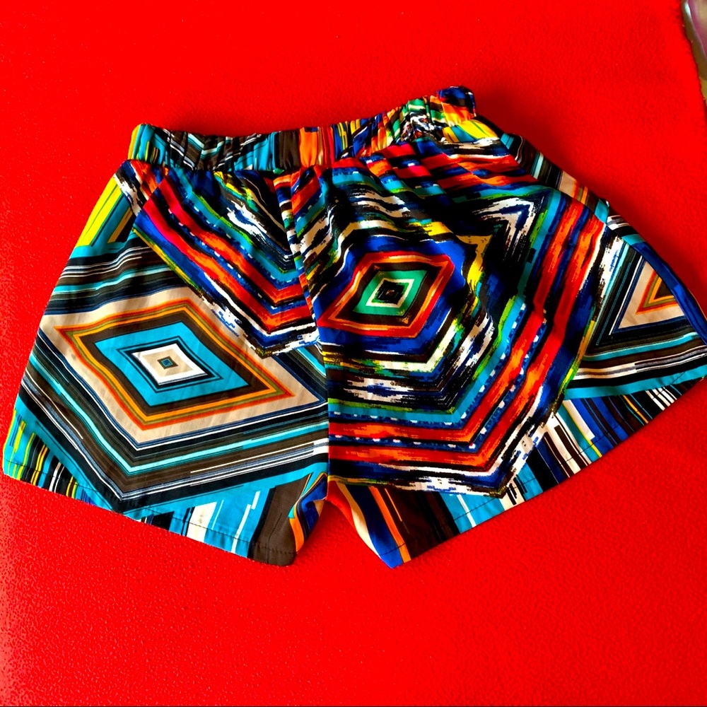 Adorable Fab’rik Colorful Boho Shorts - Picture 2 of 6